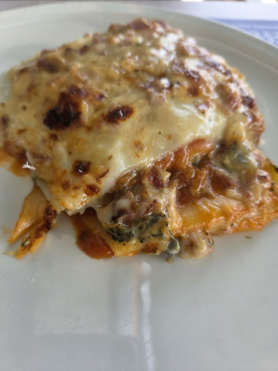 Pasta gratinada